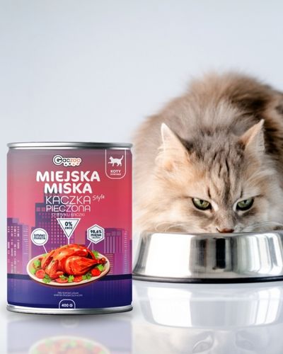 Gaczoo Miejska Miska Kaczka Pieczona 400 g