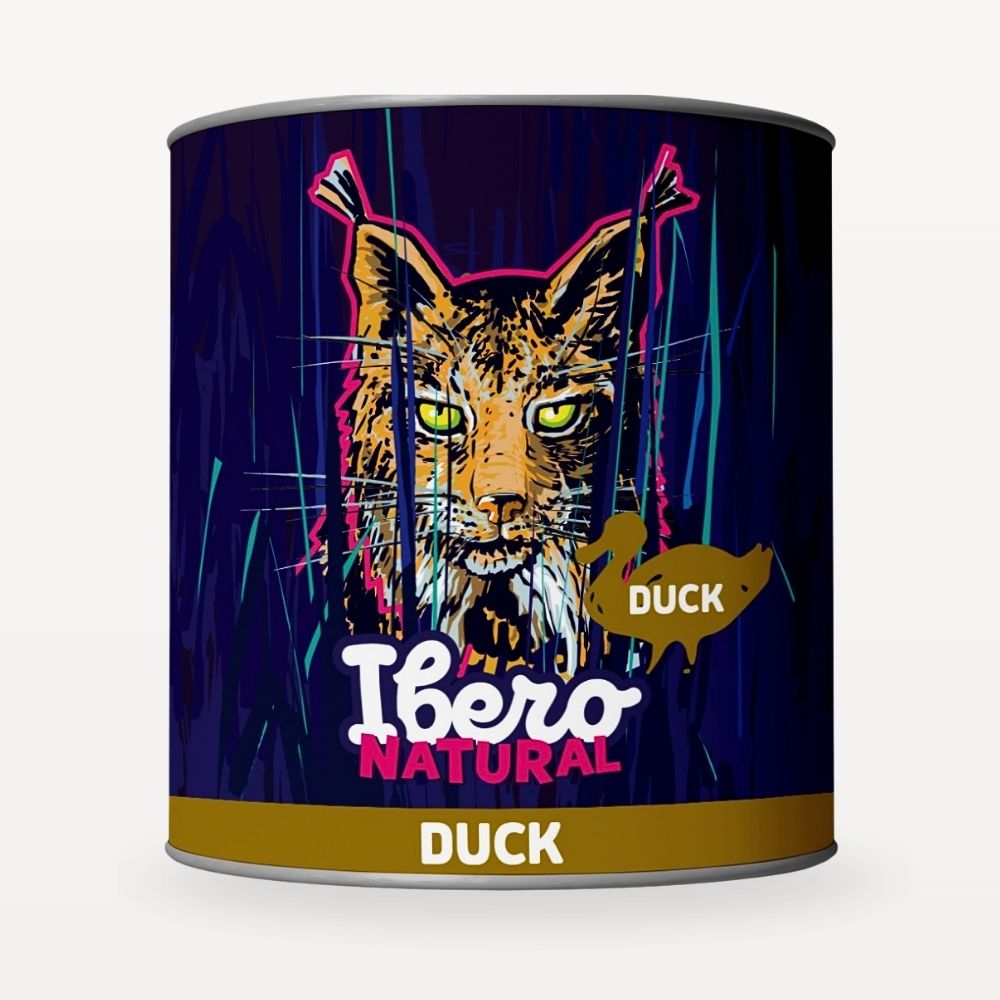 Ibero Natural Cat Kaczka – 200 g